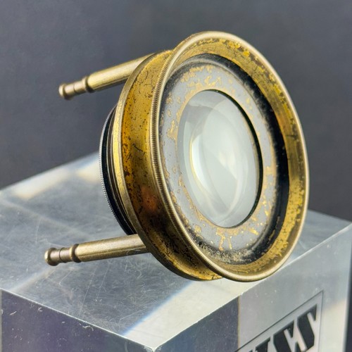 Antique brass loupe - antique,