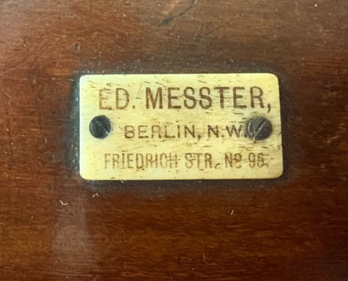 Antikes mikroskop messter - mikroskop, e.d.