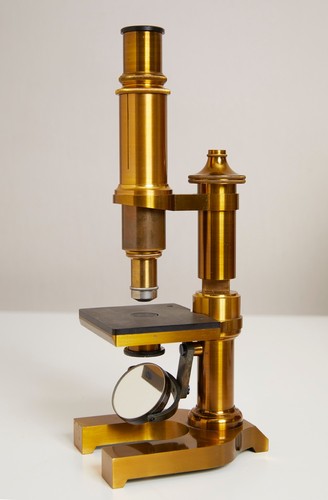 Leitz mikroskop antik - iv,