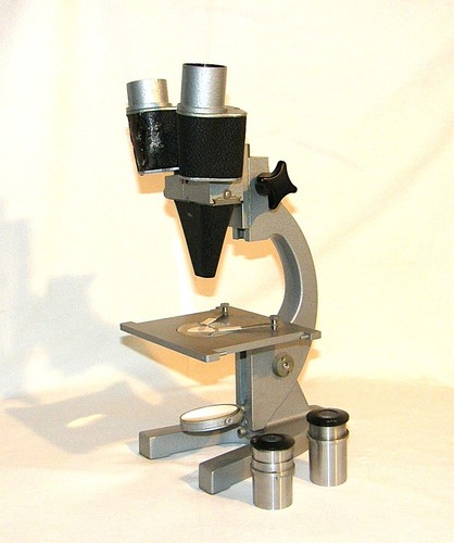 Vintage stereo mikroskop - stereo-,